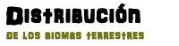 biomas terrestres
