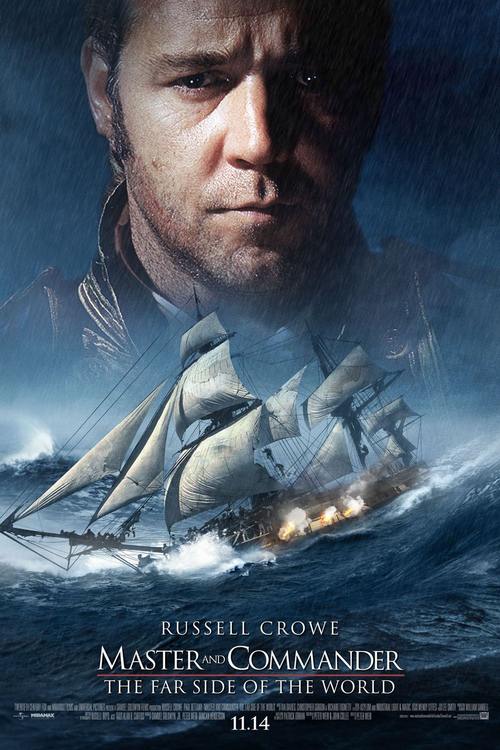 Cartel película de Master and Commander