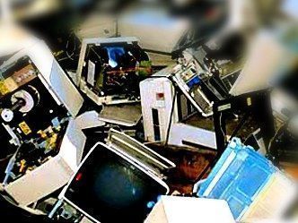 reciclaje de basura electrónica