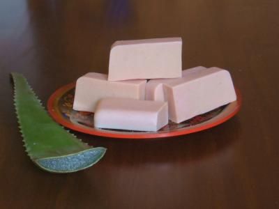 cómo hacer jabón casero con aloe vera
