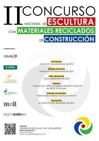 Concurso escultura con materiales reciclados