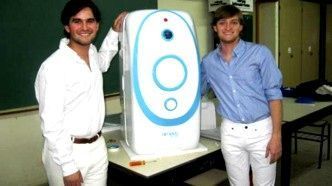 estudiantes argentinos con su invento de lavadora sin agua