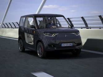 Diseñan el primer coche electrico reciclable
