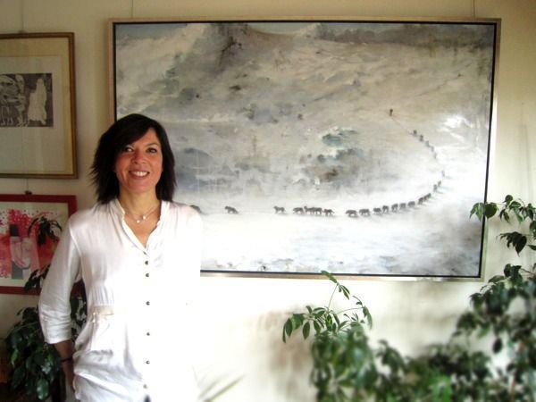 Artista Regina Pérez Alonso, pintura moderna española