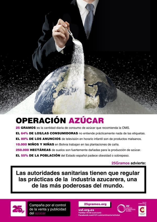 Control de la venta y publicidad del Azúcar