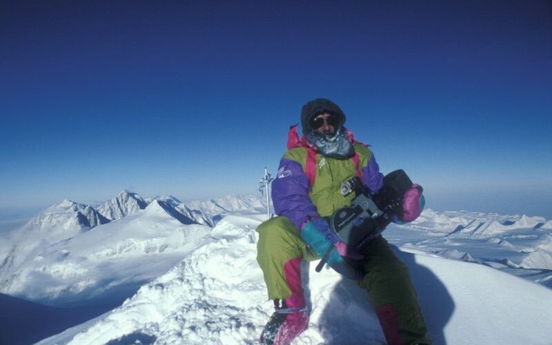 Al filo de lo imposible en el Macizo Vinson, Antártida