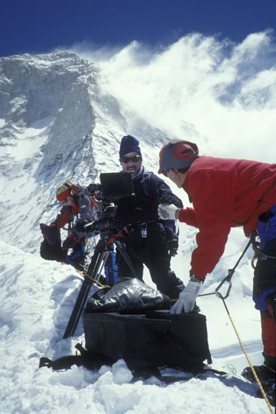 Makalu, Himalaya, Nepal Al filo de lo imposible en el Monte Makalu, Cordillera del Himalaya, Nepal
