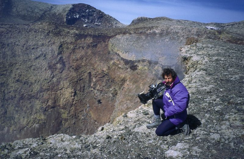 Reportaje sobre el Volcán Villarrica, Chile El programa de TVE Al filo de lo imposible en el Volcán Villarrica en Chile